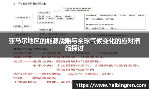 亚马尔地区的能源战略与全球气候变化的应对措施探讨